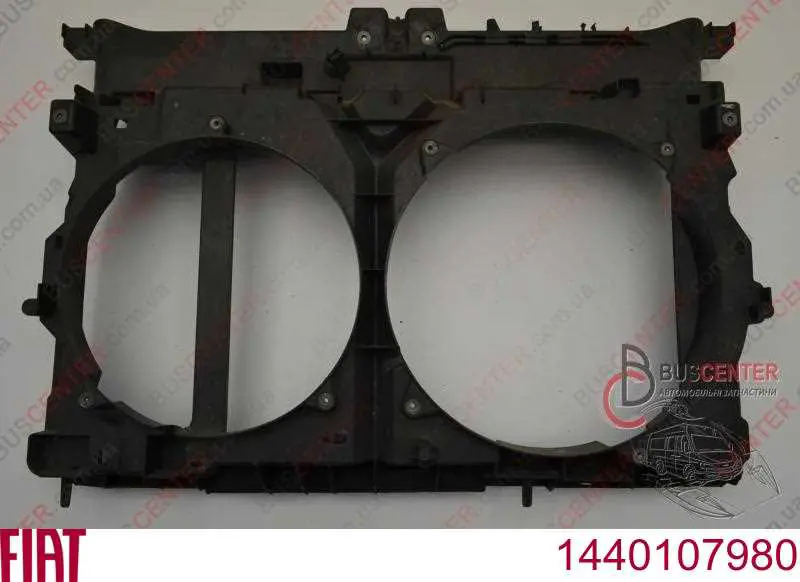 1440107980 Fiat/Alfa/Lancia Difusor do radiador de esfriamento