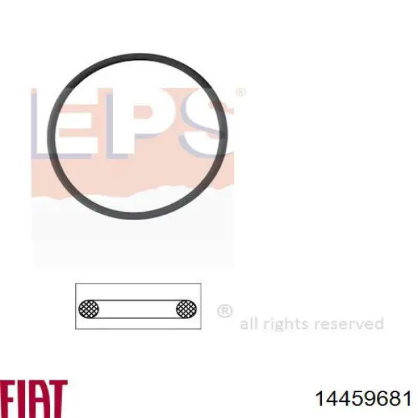 Vedante de termostato Fiat/Alfa/Lancia 0014459681 preço, a partir de 1,20 USD