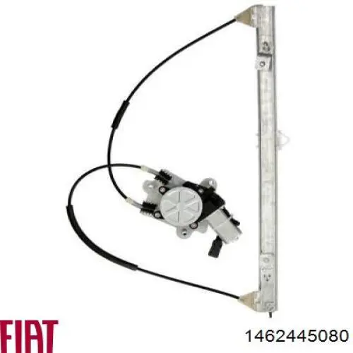 Compre 1462445080 Fiat/Alfa/Lancia Mecanismo de acionamento de vidro da porta dianteira esquerda