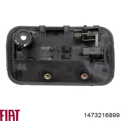 1473216899 Fiat/Alfa/Lancia Maçaneta externa direita da porta lateral (deslizante)