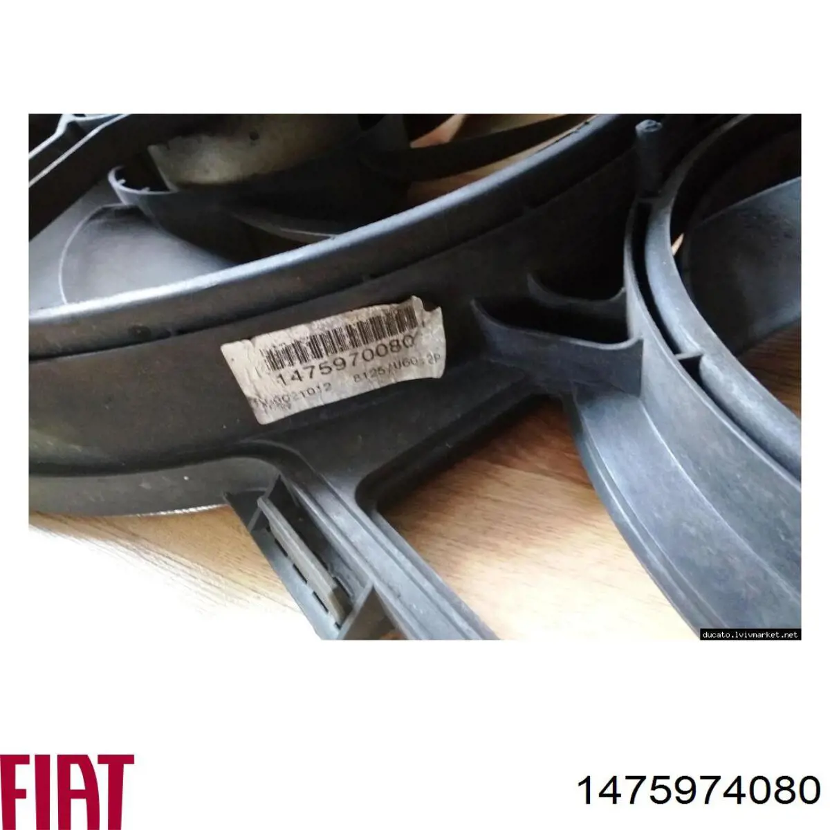 Ventilador elétrico de esfriamento montado (motor + roda de aletas) esquerdo Fiat/Alfa/Lancia 1475974080 preço, a partir de 67,84 USD