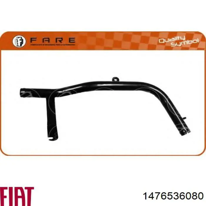 Compre 1476536080 Fiat/Alfa/Lancia Mangueira (cano derivado) do sistema de esfriamento