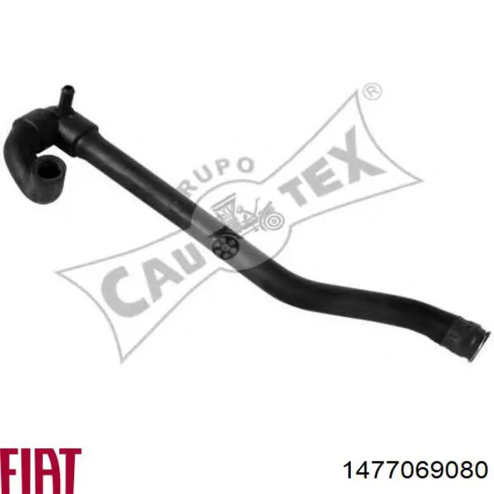 Compre 1477069080 Fiat/Alfa/Lancia Mangueira do radiador de aquecedor (de forno), linha de combustível de retorno