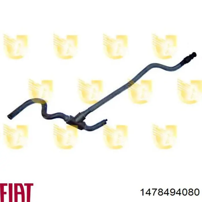 Compre 1478494080 Fiat/Alfa/Lancia Mangueira (cano derivado) do sistema de esfriamento