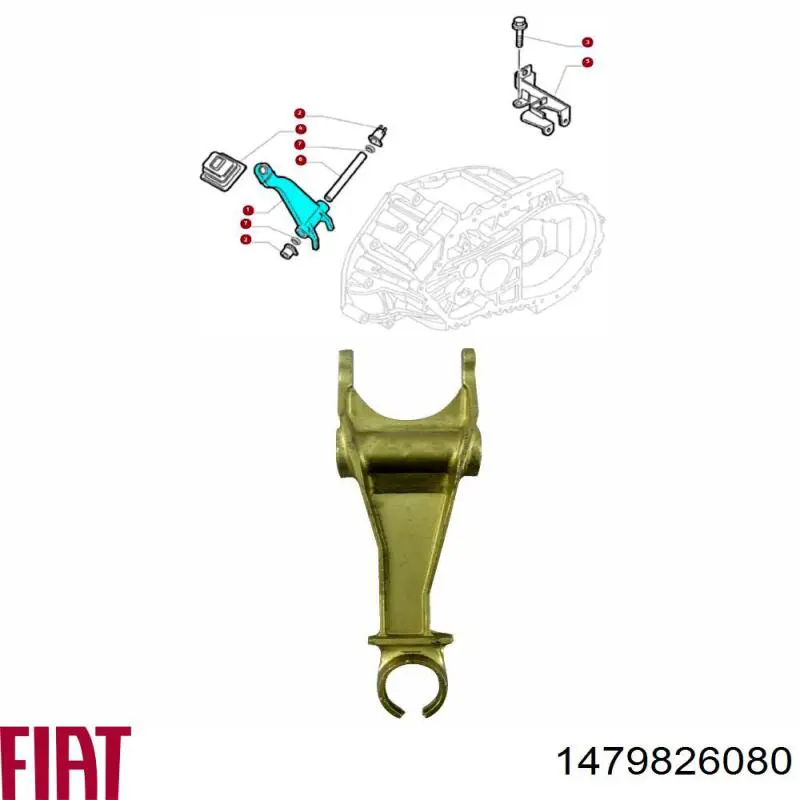 Forquilha de embraiagem Fiat/Alfa/Lancia 1479826080 preço, a partir de 209,78 USD