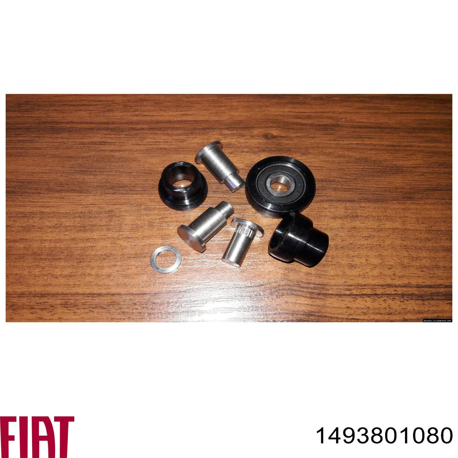Compre 1493801080 Fiat/Alfa/Lancia Rolo direito inferior da porta lateral (deslizante)