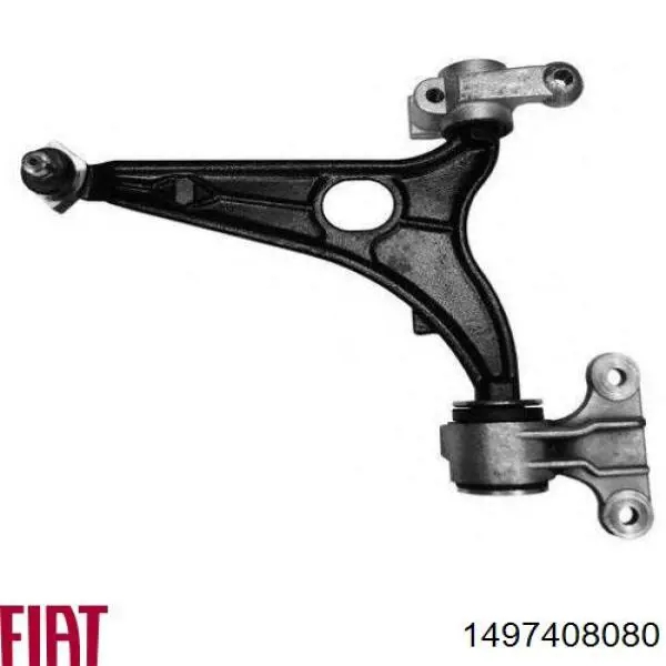 Compre 1497408080 Fiat/Alfa/Lancia Braço oscilante inferior esquerdo de suspensão dianteira