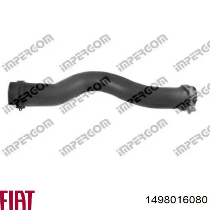 1498016080 Fiat/Alfa/Lancia Mangueira (cano derivado) do radiador de esfriamento superior
