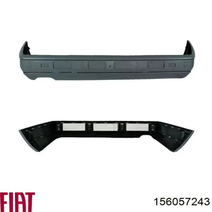 Compre 156057243 Fiat/Alfa/Lancia Pára-choque traseiro