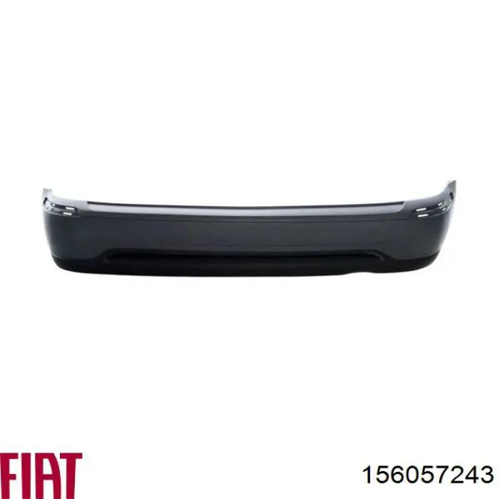 156057243 Fiat/Alfa/Lancia Pára-choque traseiro