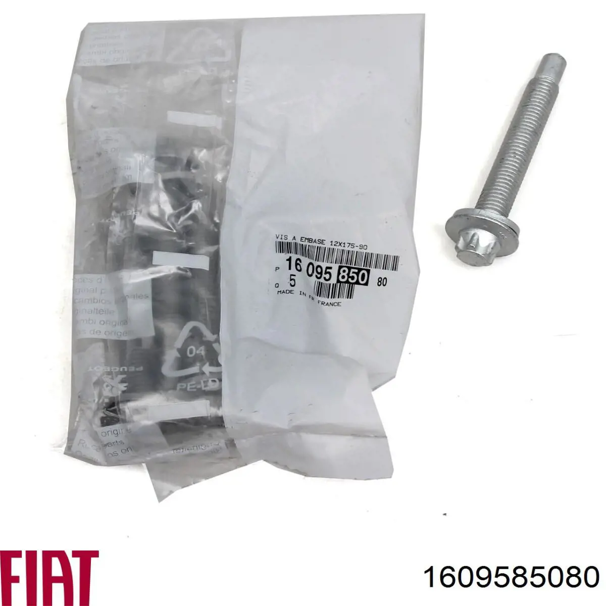 6925L5 Peugeot/Citroen Parafuso de fixação de viga dianteira (de plataforma veicular)