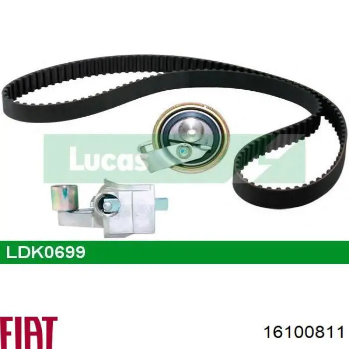 Compre 16100811 Fiat/Alfa/Lancia Porca de fixação de tubo de admissão do silenciador (de calças)