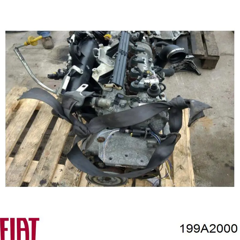 Motor montado para Fiat Doblo I 223