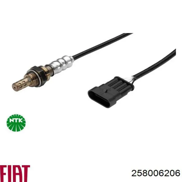 Sonda lambda, sensor de oxigênio Fiat/Alfa/Lancia 258006206 preço, a partir de 40,86 USD