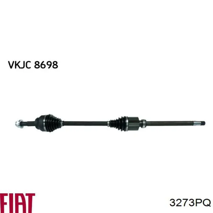 Semieixo (acionador) dianteiro direito Fiat/Alfa/Lancia 3273PQ preço, a partir de 86,83 USD