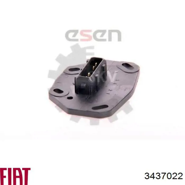 3437022 Fiat/Alfa/Lancia Sensor de posição da válvula de borboleta (potenciômetro)