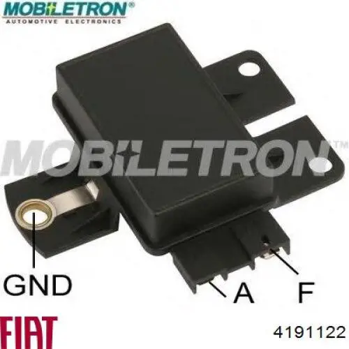Compre 4191122 Fiat/Alfa/Lancia Relê-regulador do gerador (relê de carregamento)