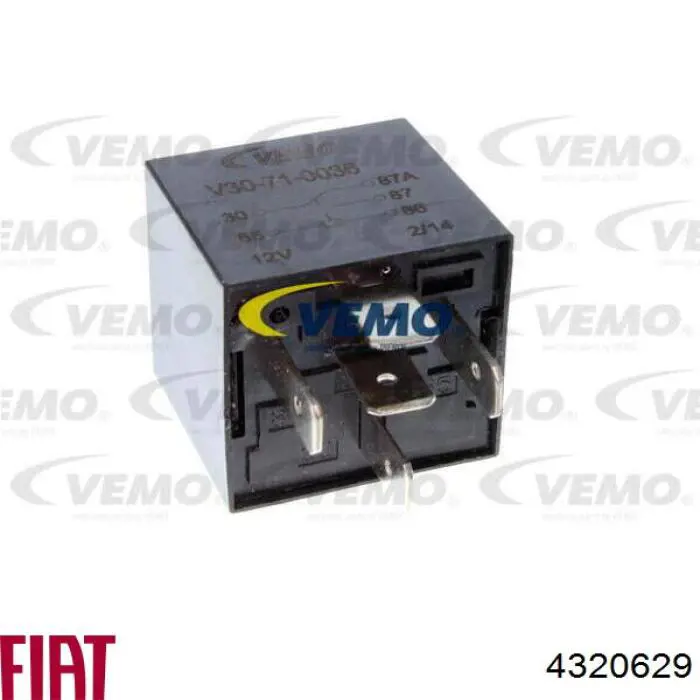 Relê elétrico multifuncional Fiat/Alfa/Lancia 4320629 preço, a partir de 4,24 USD