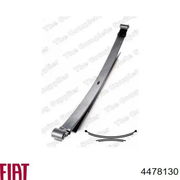 Suspensão de lâminas traseiro Fiat/Alfa/Lancia 4478130 preço, a partir de 125,99 USD