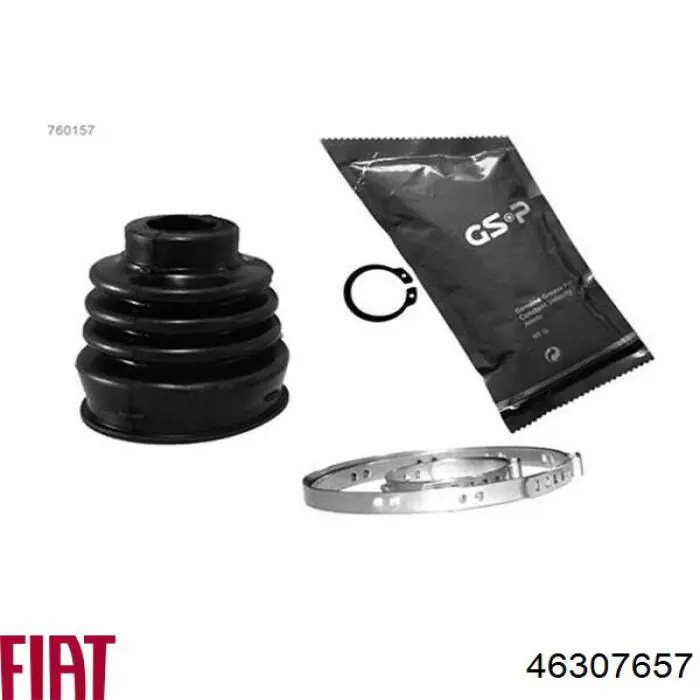 Bota de proteção interna de junta homocinética do semieixo dianteiro Fiat/Alfa/Lancia 46307657 preço, a partir de 15,96 USD