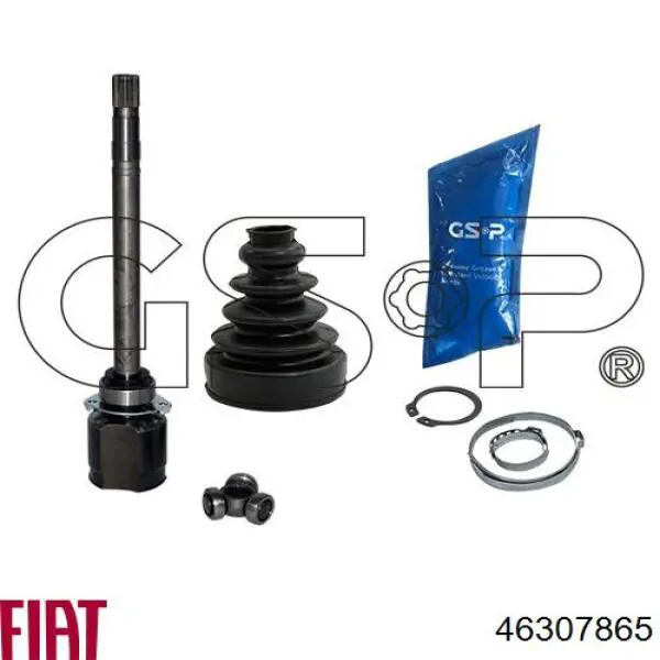 46307865 Fiat/Alfa/Lancia Semieixo (acionador) dianteiro direito