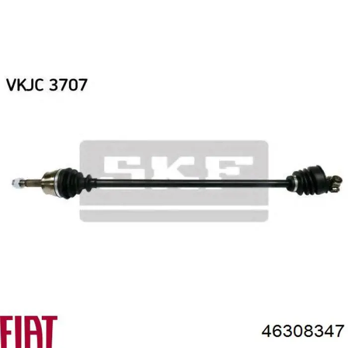 Semieixo (acionador) dianteiro direito Fiat/Alfa/Lancia 46307999 preço, a partir de 110,57 USD