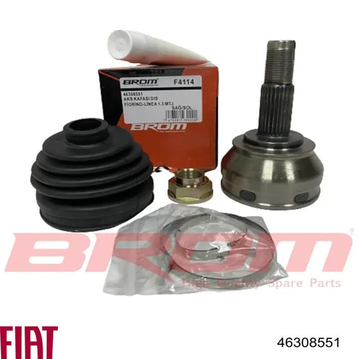 Junta homocinética externa dianteira Fiat/Alfa/Lancia 46308551 preço, a partir de 30,27 USD
