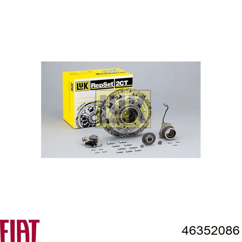 Compre 46352086 Fiat/Alfa/Lancia Kit de embraiagem (3 peças)