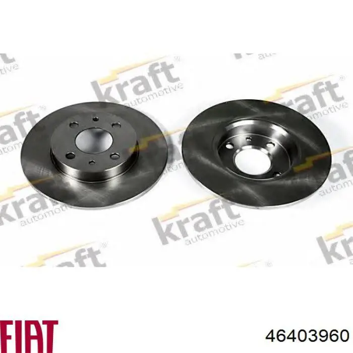 Compre 46403960 Fiat/Alfa/Lancia Disco do freio traseiro