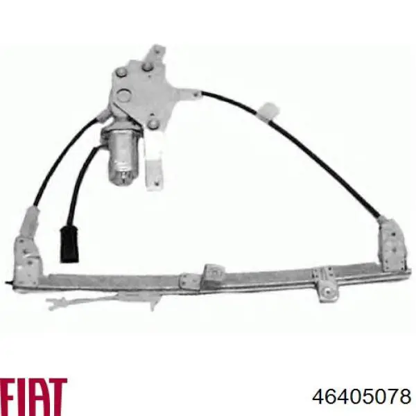 Compre 46405078 Fiat/Alfa/Lancia Mecanismo de acionamento de vidro da porta dianteira esquerda