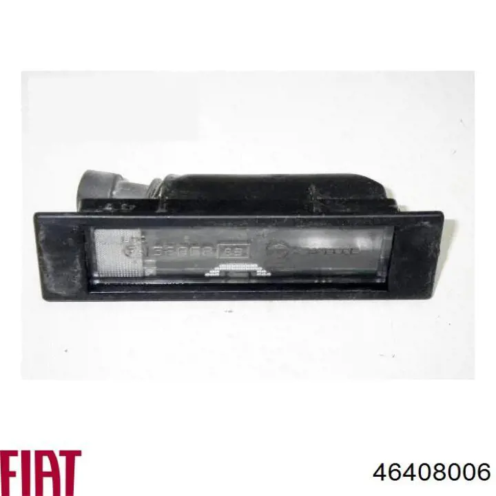 Compre 46408006 Fiat/Alfa/Lancia Lanterna da luz de fundo de matrícula traseira