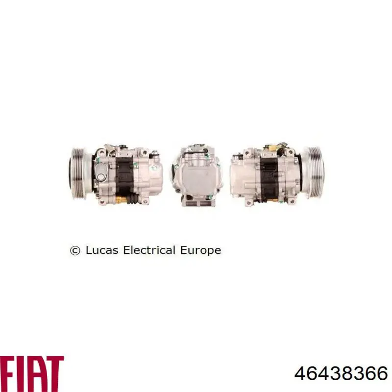 46438366 Fiat/Alfa/Lancia Compressor de aparelho de ar condicionado