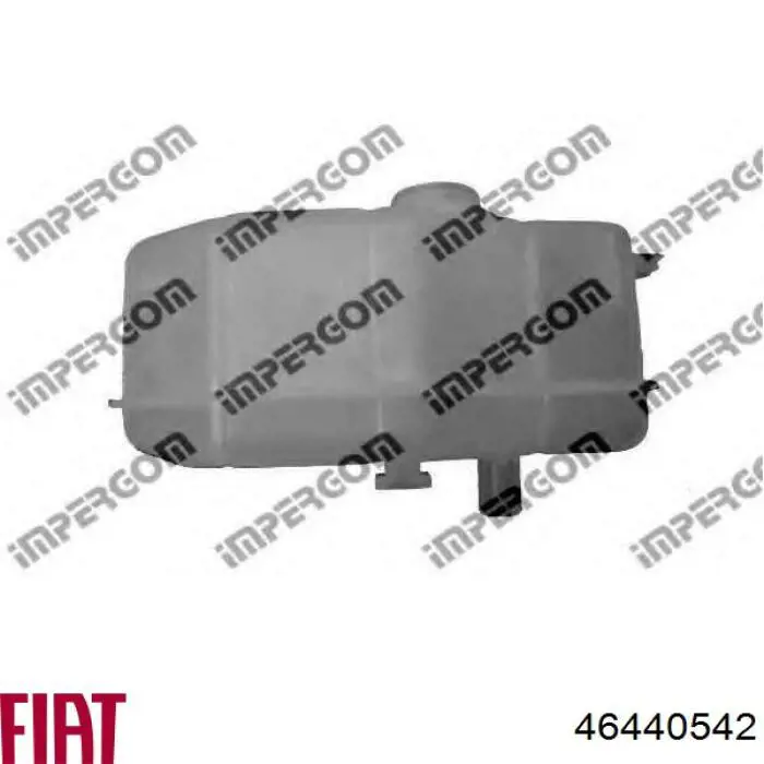 Compre 46440542 Fiat/Alfa/Lancia Tanque de expansão do sistema de esfriamento
