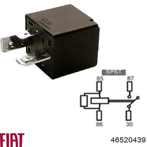 Relê de corrente alta Fiat/Alfa/Lancia 46520439 preço, a partir de 9,66 USD