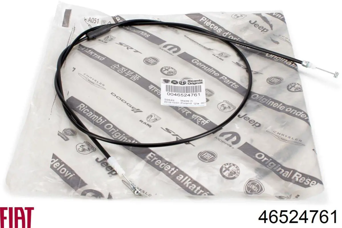 Cabo de abertura da capota Fiat/Alfa/Lancia 46524761 preço, a partir de 11,16 USD