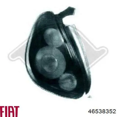 Compre 46538352 Fiat/Alfa/Lancia Lanterna traseira direita