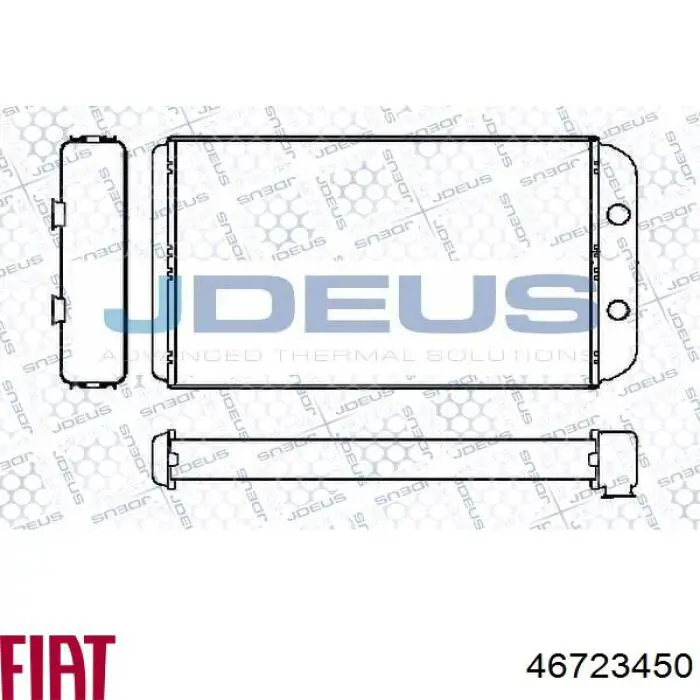Compre 46723450 Fiat/Alfa/Lancia Radiador de forno (de aquecedor)