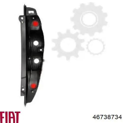 46738734 Fiat/Alfa/Lancia Lanterna traseira direita