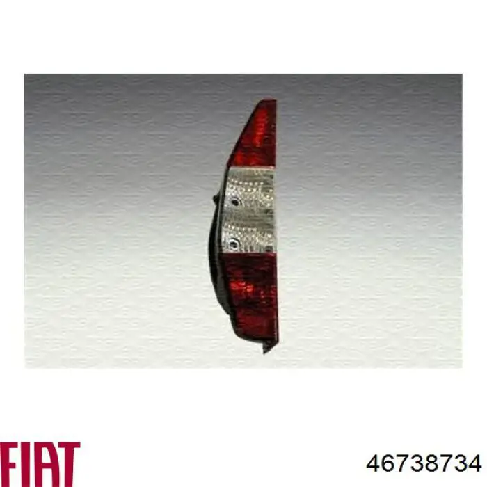Lanterna traseira direita Fiat/Alfa/Lancia 46738734 preço, a partir de 59,69 USD