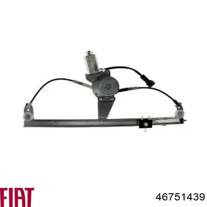 Compre 46751439 Fiat/Alfa/Lancia Mecanismo de acionamento de vidro da porta dianteira esquerda