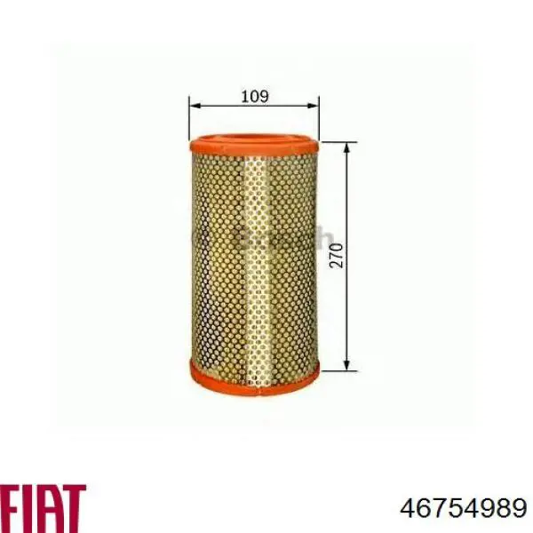 Filtro de ar Fiat/Alfa/Lancia 46754989 preço, a partir de 10,84 USD