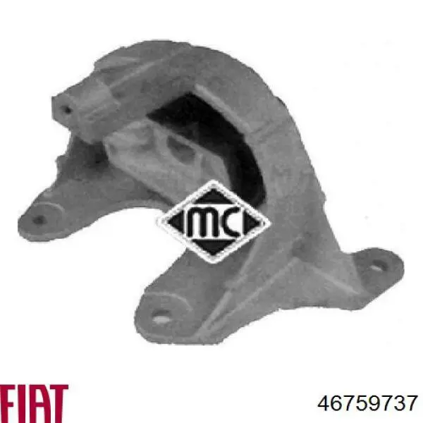Compre 46759737 Fiat/Alfa/Lancia Coxim (suporte) esquerdo de motor