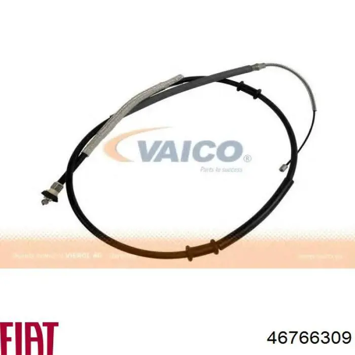 Compre 46766309 Fiat/Alfa/Lancia Cabo do freio de estacionamento traseiro esquerdo