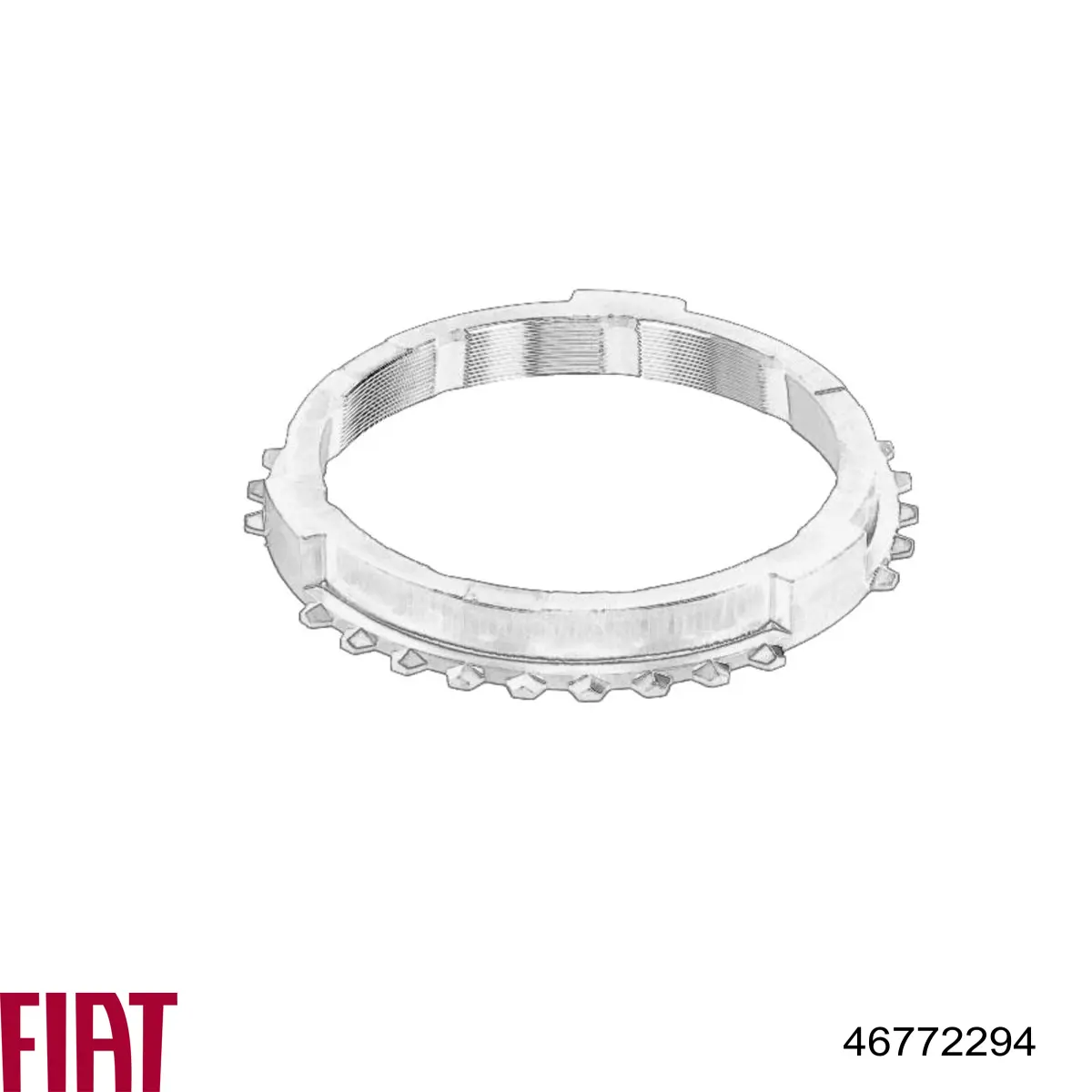 Compre 55234410 Fiat/Alfa/Lancia Sincronizador de 3ª/4ª velocidade