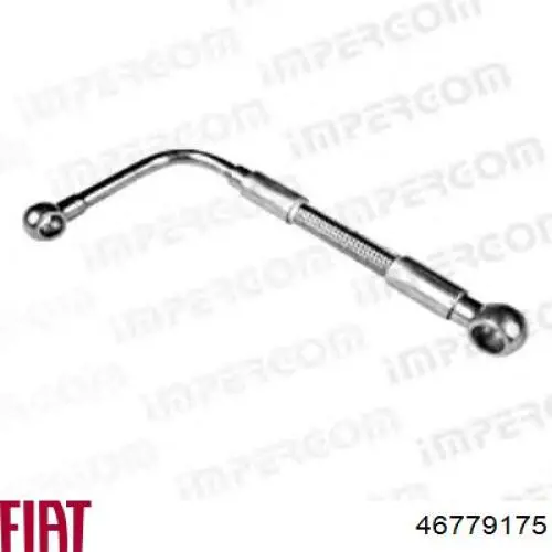 0046779175 Fiat/Alfa/Lancia Tubo (mangueira) de fornecimento de óleo de turbina