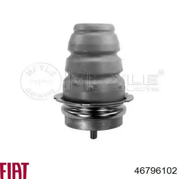Compre 46796102 Fiat/Alfa/Lancia Pára-choque (grade de proteção) de amortecedor traseiro