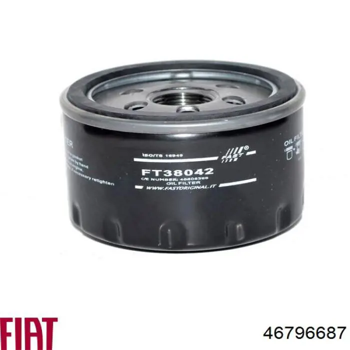 Filtro de óleo Fiat/Alfa/Lancia 46796687 preço, a partir de 7,84 USD