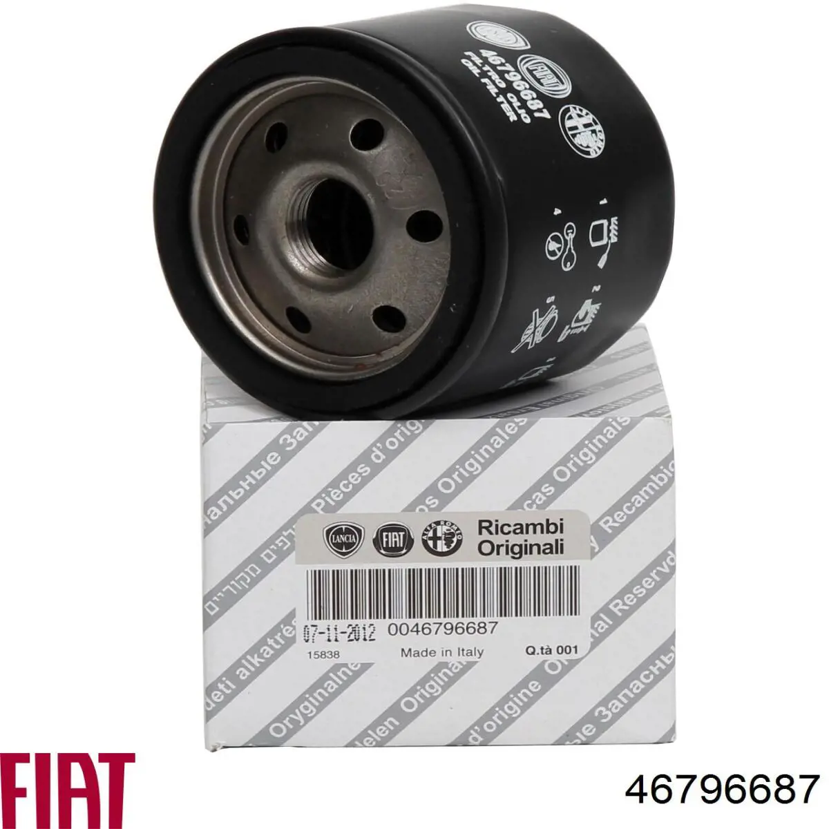 Filtro de óleo Fiat/Alfa/Lancia 46796687 preço, a partir de 8,07 USD