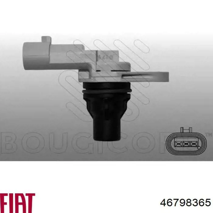 Sensor de posição da árvore distribuidora Fiat/Alfa/Lancia 46798365 preço, a partir de 37,46 USD