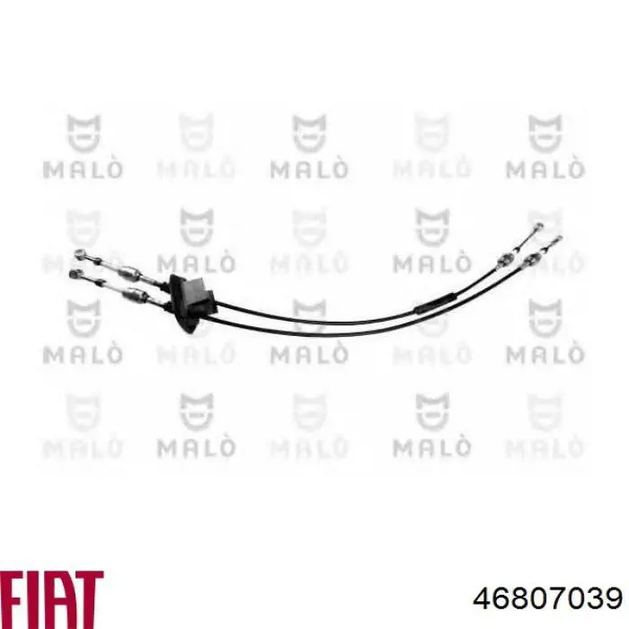Compre 46807039 Fiat/Alfa/Lancia Cabo de mudança duplo